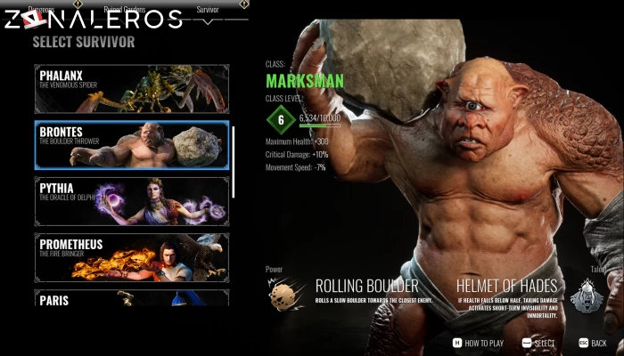 Achilles Survivor gameplay
