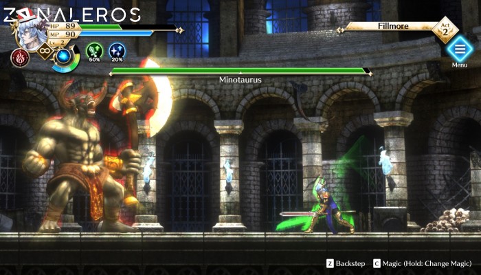 Actraiser Renaissance gameplay