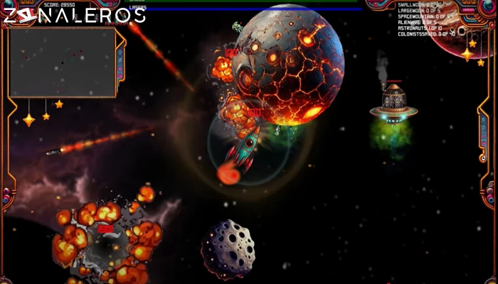 descargar Asteroids and Aliens