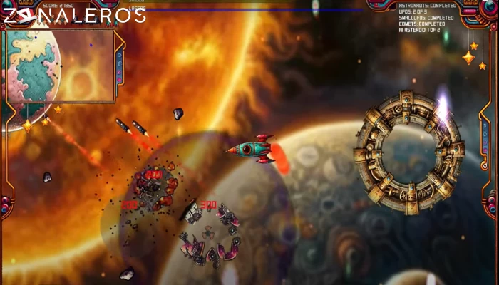 Asteroids and Aliens por mega