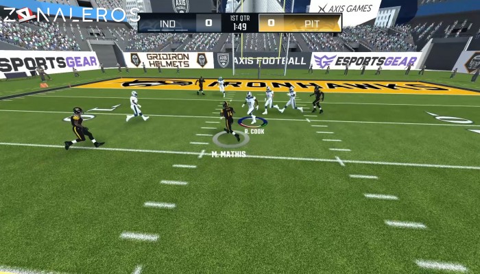 Axis Football 2020 gameplay