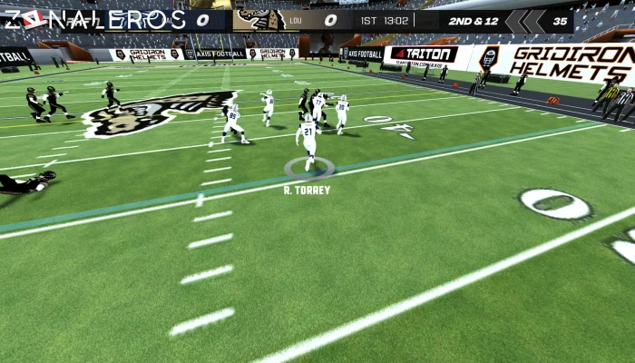 Axis Football 2024 gameplay