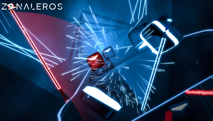 Beat Saber VR gameplay