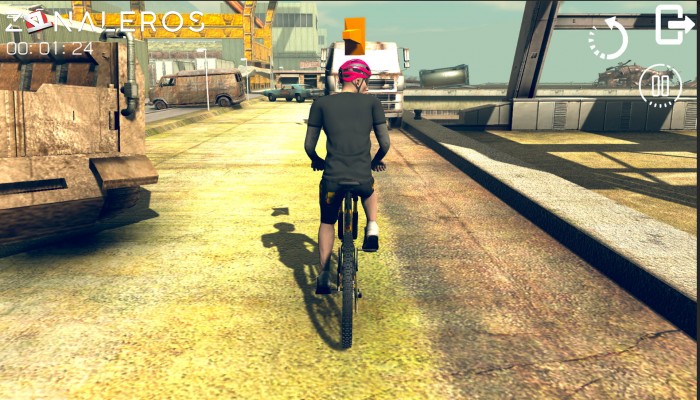 Bicycle Challage Wastelands gameplay