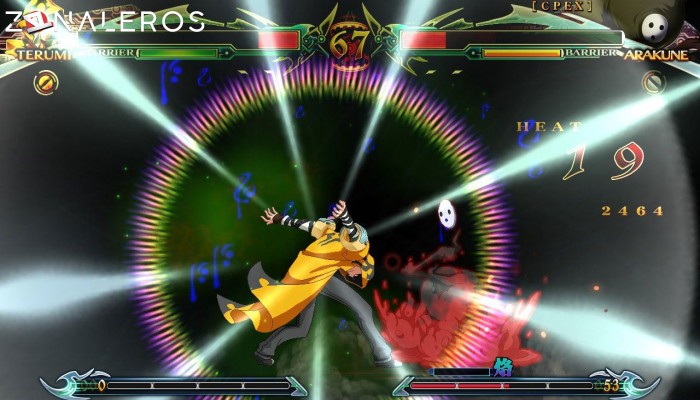 BlazBlue: Chronophantasma Extend gameplay