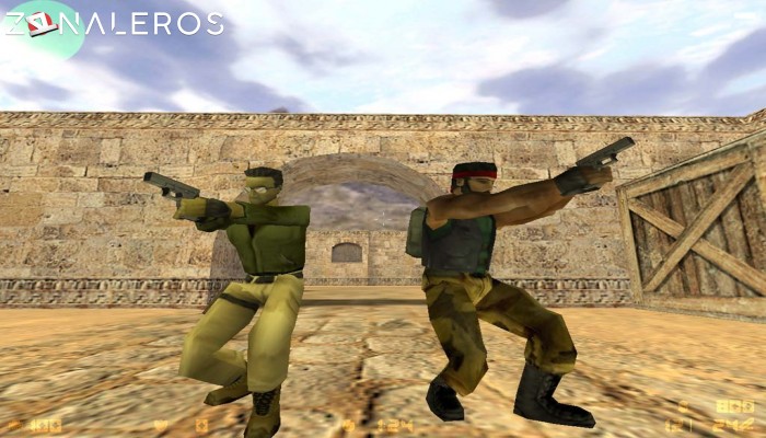 Counter-Strike 1.6 gameplay