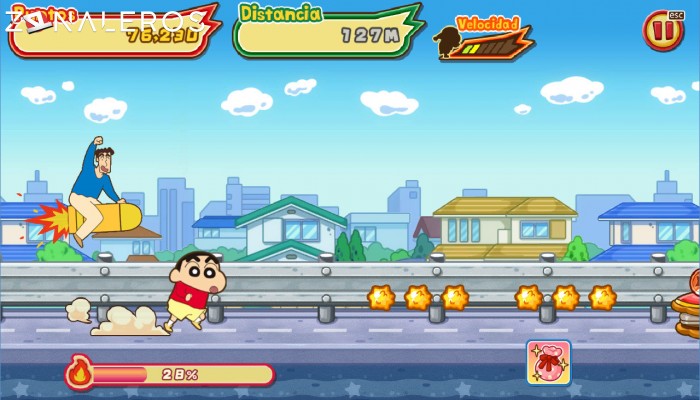 descargar CRAYON SHINCHAN ¡Llamando al viento! ¡El CORREDOR de las llamas de KASUKABE!