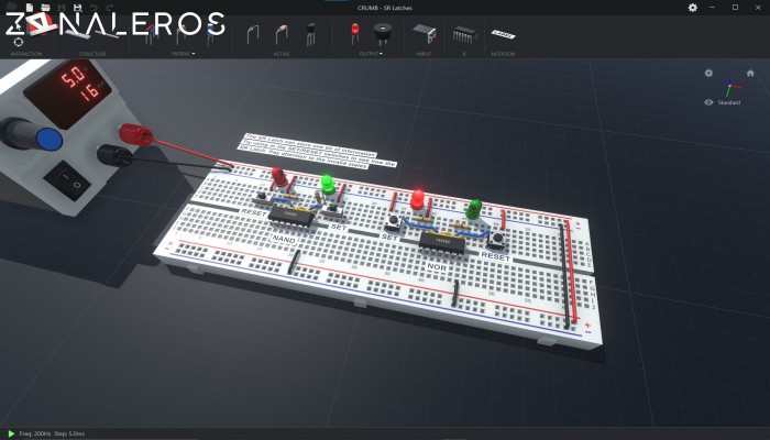 descargar CRUMB Circuit Simulator