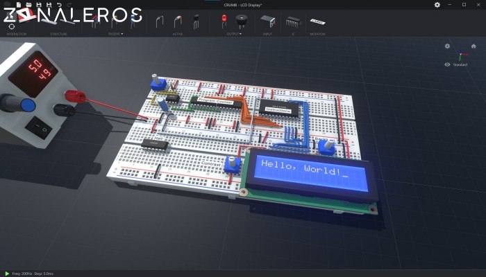 CRUMB Circuit Simulator gameplay