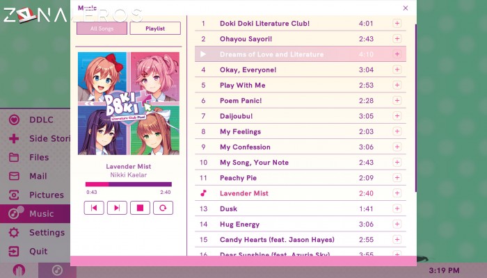 Doki Doki Literature Club Plus! gameplay