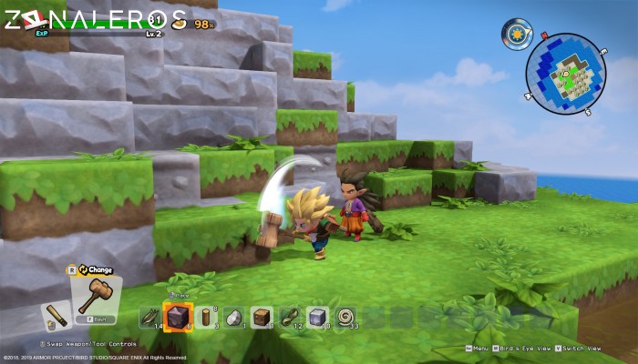 Dragon Quest Builders 2 gameplay