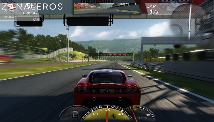 Ferrari Virtual Race gameplay