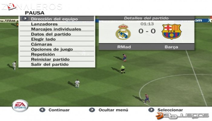 FIFA 08 gameplay