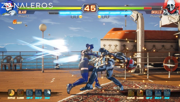 Fighting EX Layer gameplay