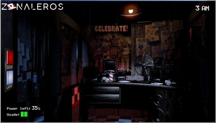 Five Nights at Freddys - Gold por mega