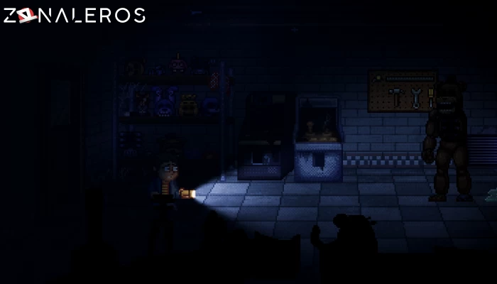Five Nights at Freddys Into the Pit gameplay