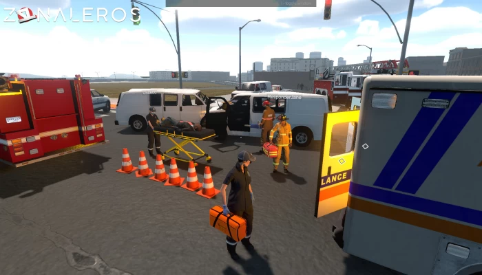 FLP: Firefighting Emergency Services Simulator gameplay