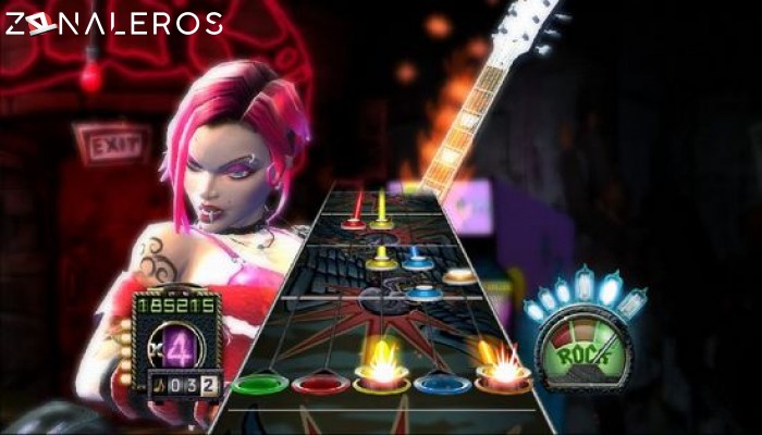 Guitar Hero III: Legends of Rock gameplay