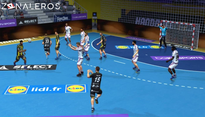 Handball 17 gameplay
