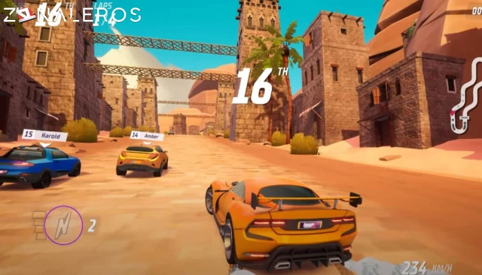 Horizon Chase 2 gameplay