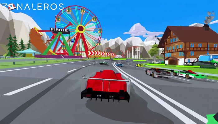 Hotshot Racing gameplay