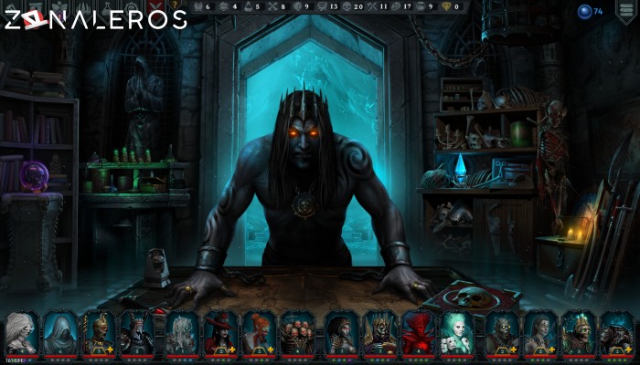 Iratus: Lord of the Dead gameplay