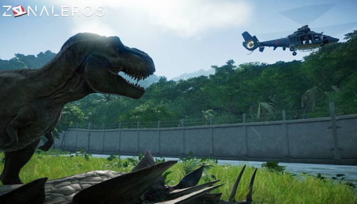 Jurassic World Evolution Deluxe gameplay