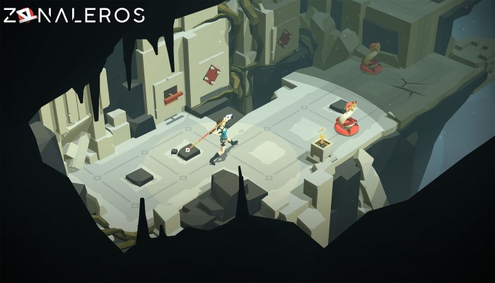 Lara Croft GO gameplay