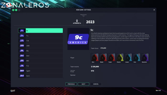 League Manager 2023 por mega