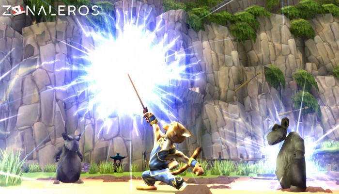 Legend of Kay Anniversary gameplay