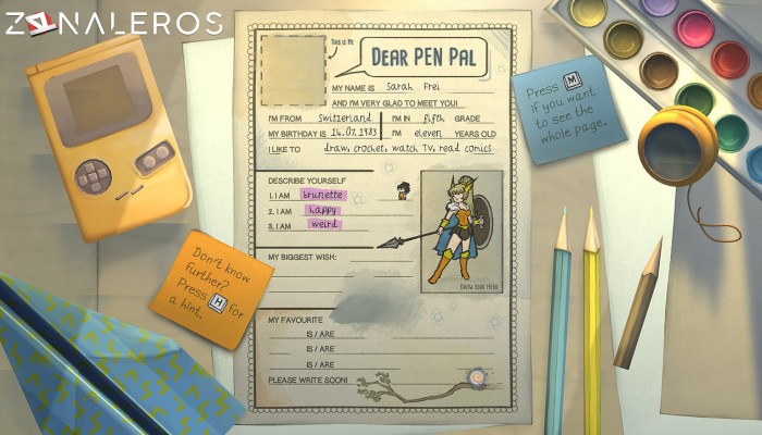 Letters a written adventure por mega