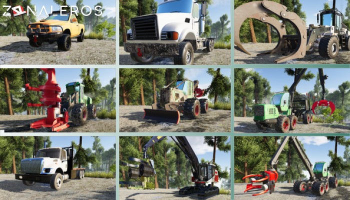 Lumberjack Simulator gameplay