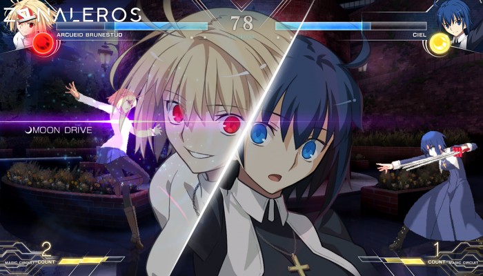 MELTY BLOOD: TYPE LUMINA gameplay