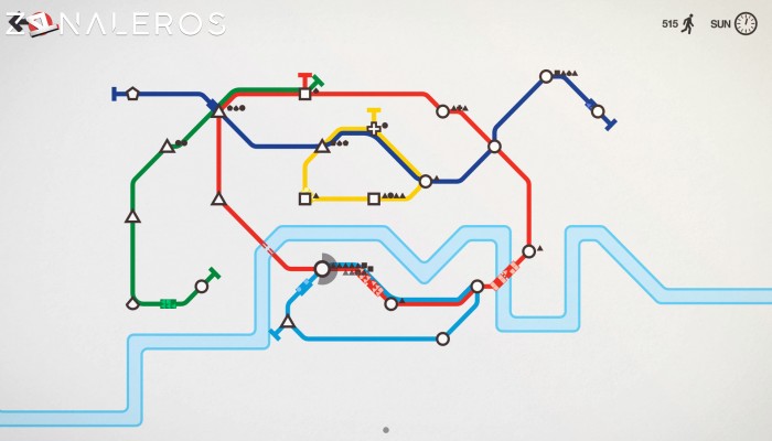 Mini Metro gameplay