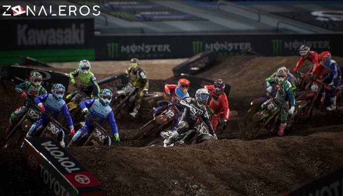 Monster Energy Supercross 3 gameplay