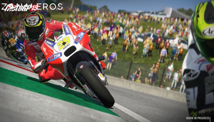 MotoGP 15 gameplay