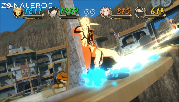 Naruto Shippuden: Ultimate Ninja Storm Revolution gameplay