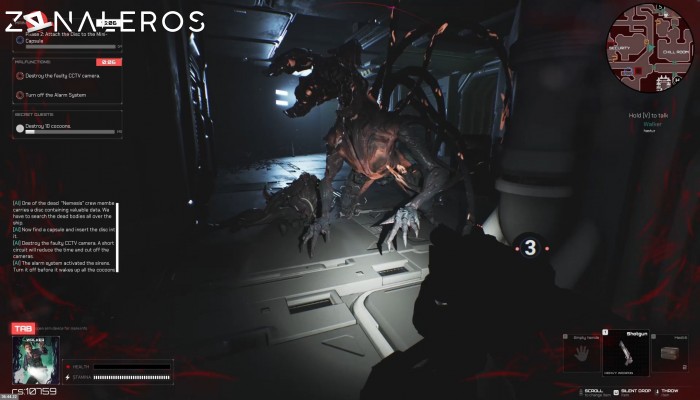 Nemesis: Distress gameplay