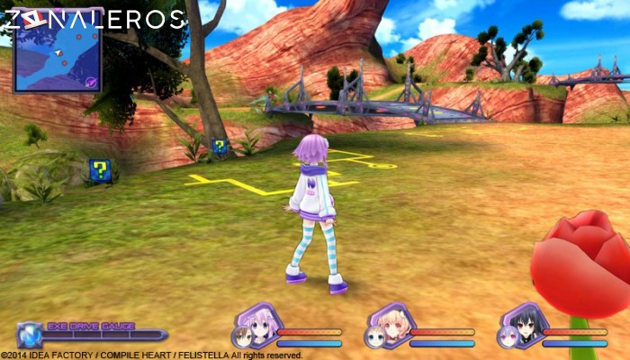 Neptunia Hypercollection gameplay