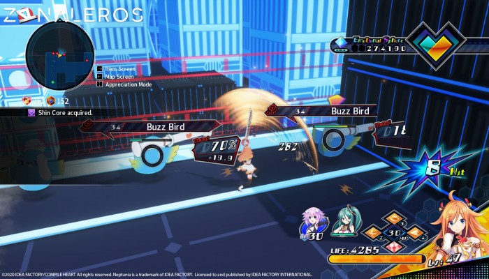 Neptunia Virtual Stars gameplay