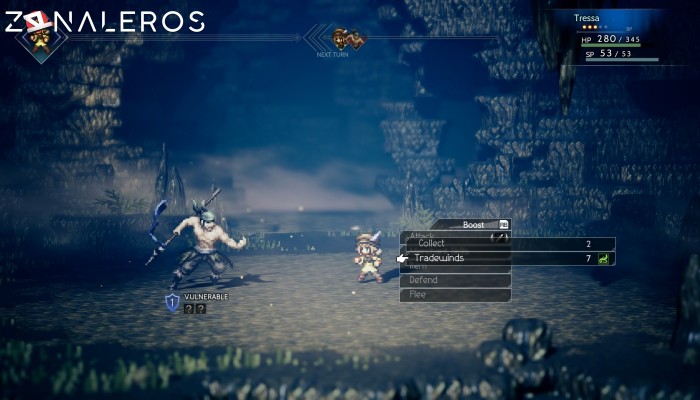 Octopath Traveler gameplay