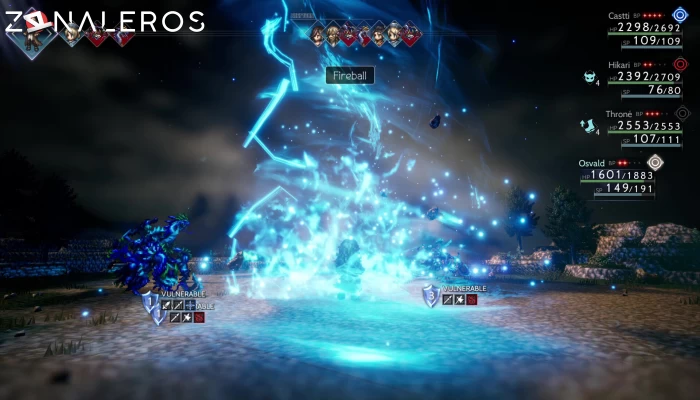 Octopath Traveler II gameplay