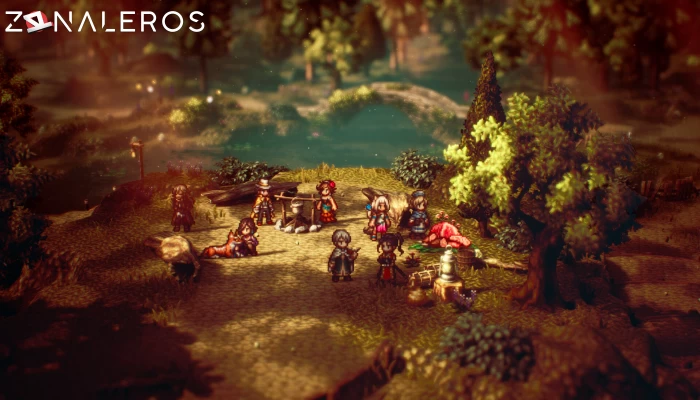 Octopath Traveler II por mega