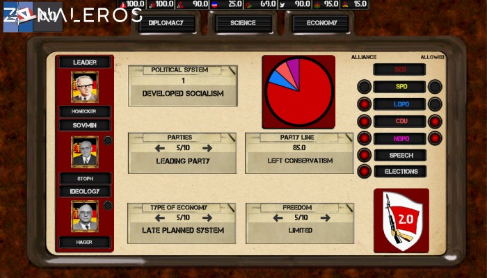 Ostalgie: The Berlin Wall gameplay