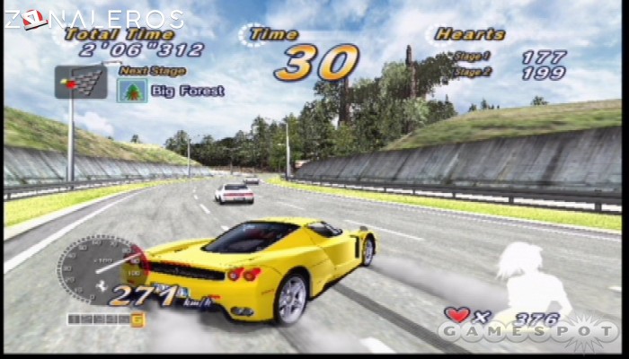 OutRun 2006: Coast 2 Coast gameplay