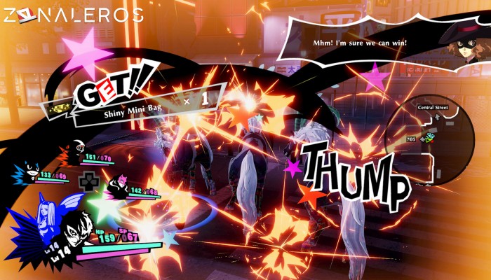 Persona 5 Strikers Deluxe Edition gameplay