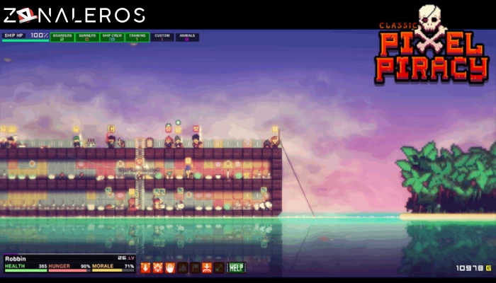 Pixel Piracy Shrimp Legacy gameplay