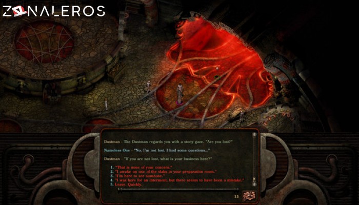 Planescape Torment gameplay