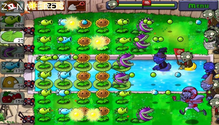 Plants vs. Zombies: Game of the Year Edition gameplay