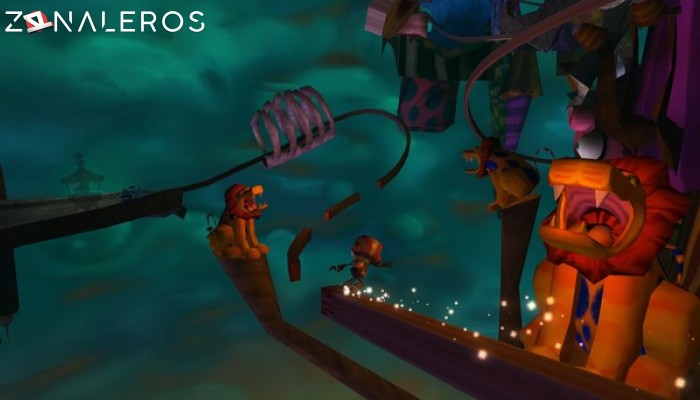 Psychonauts gameplay